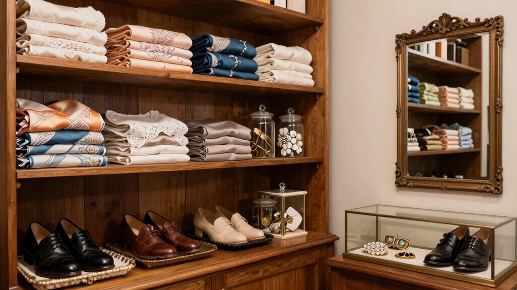 organized careful wardrobe preservation