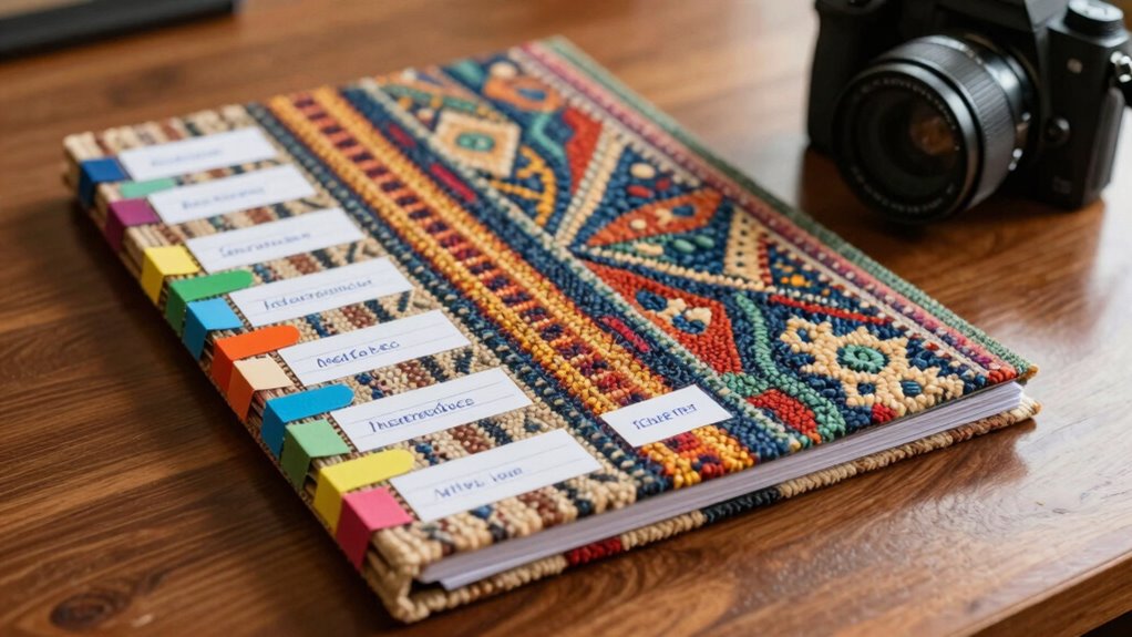 organized rug insurance documentation