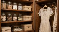 organizing preserves wardrobe integrity