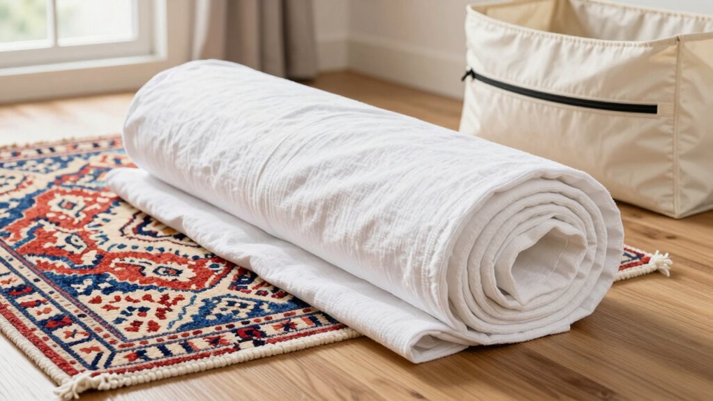 proper rug storage techniques