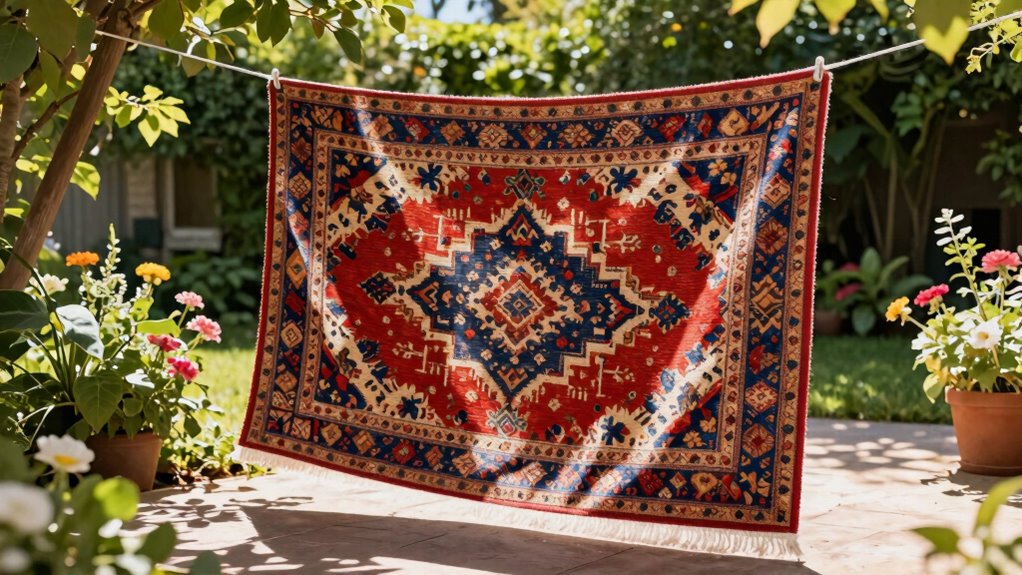 proper rug ventilation method
