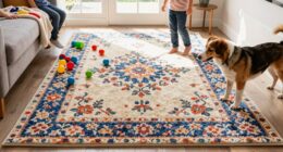 protecting rugs from pets and children