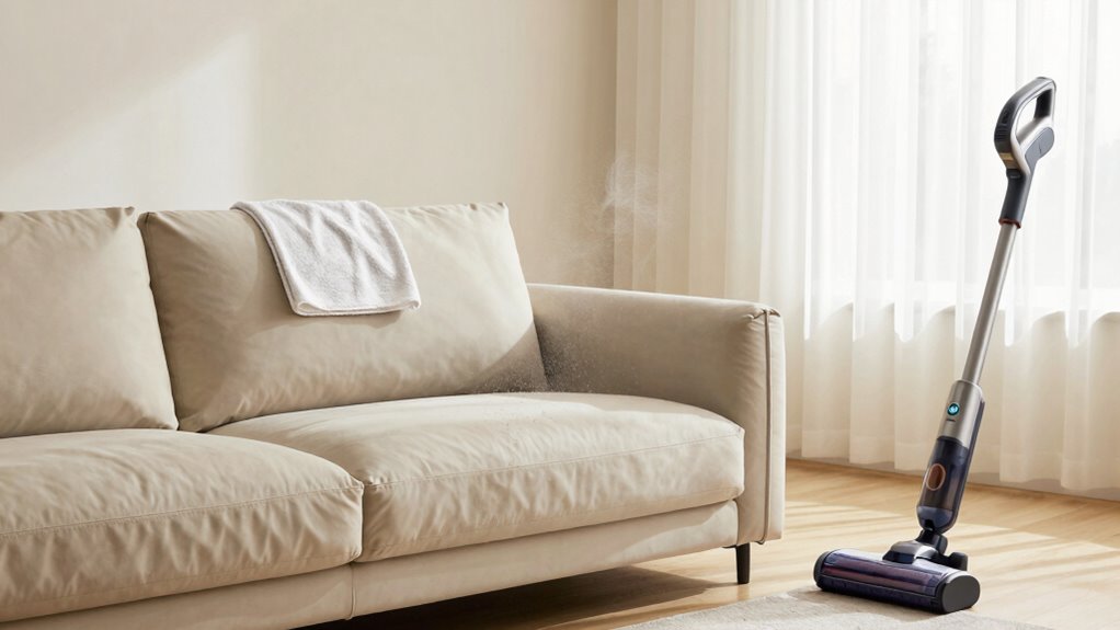 reduce dust through cleaning