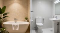 relaxing versus clinical ambiance