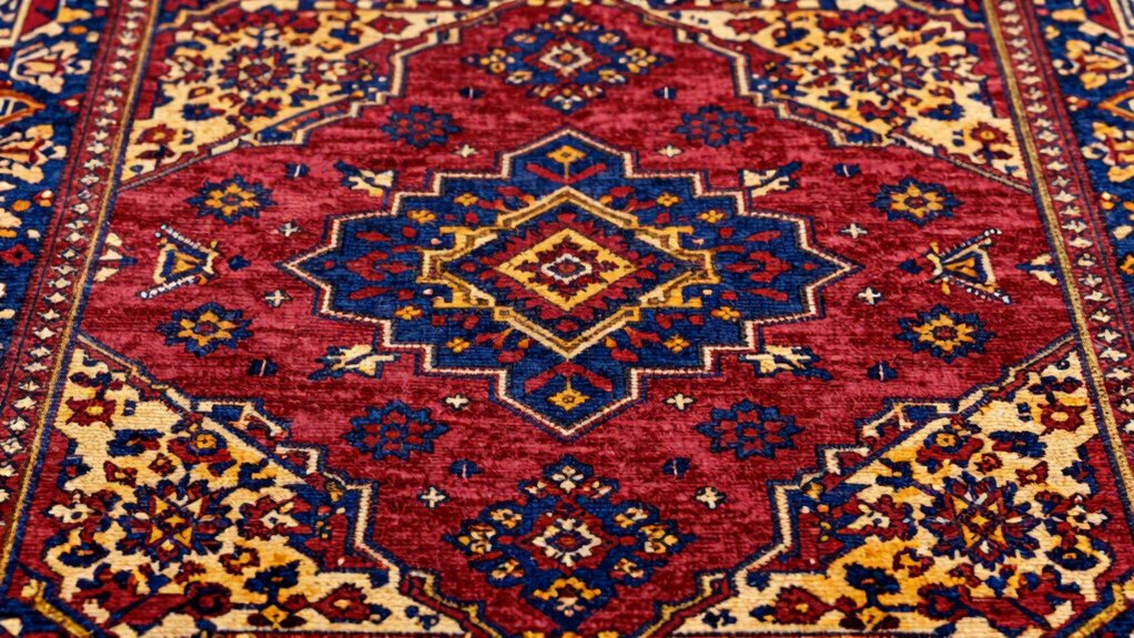 repeating patterns evoke cultural storytelling
