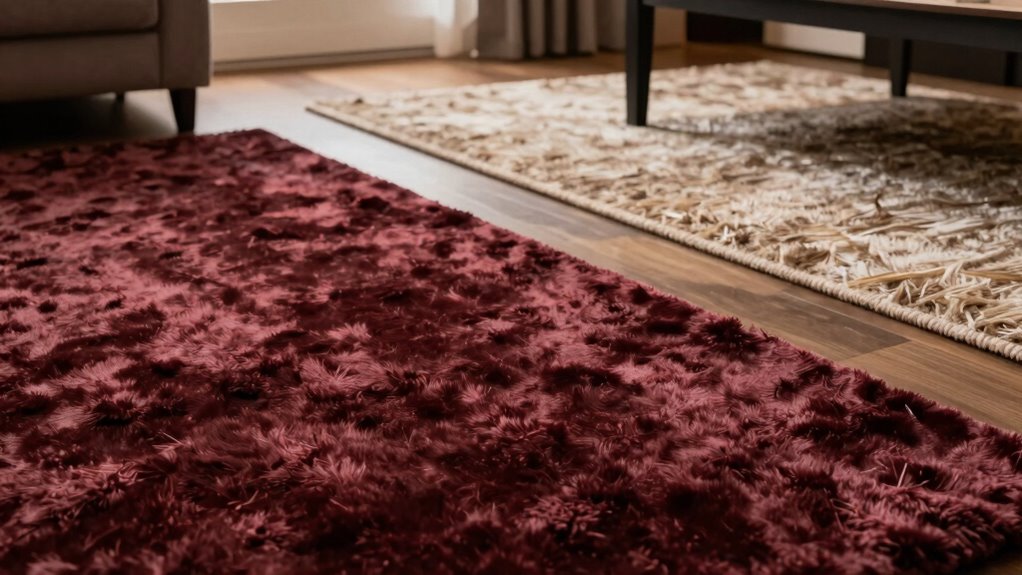 rug fibers influence appearance