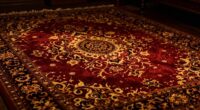 rug s commanding visual impact