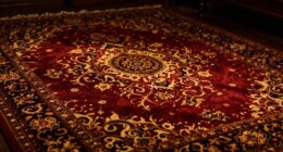 rug s commanding visual impact