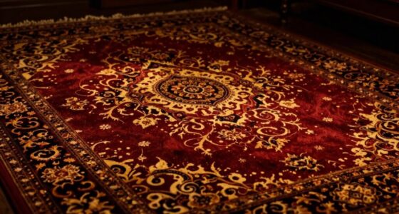 rug s commanding visual impact