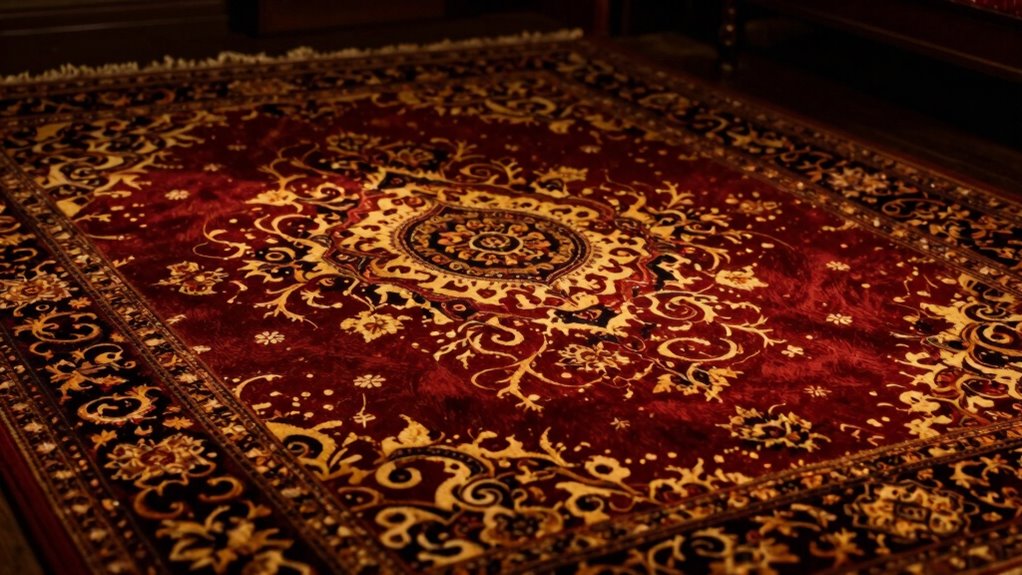 rug s commanding visual impact