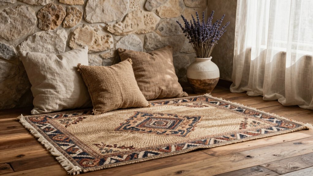 sensory textures enhance grounding space