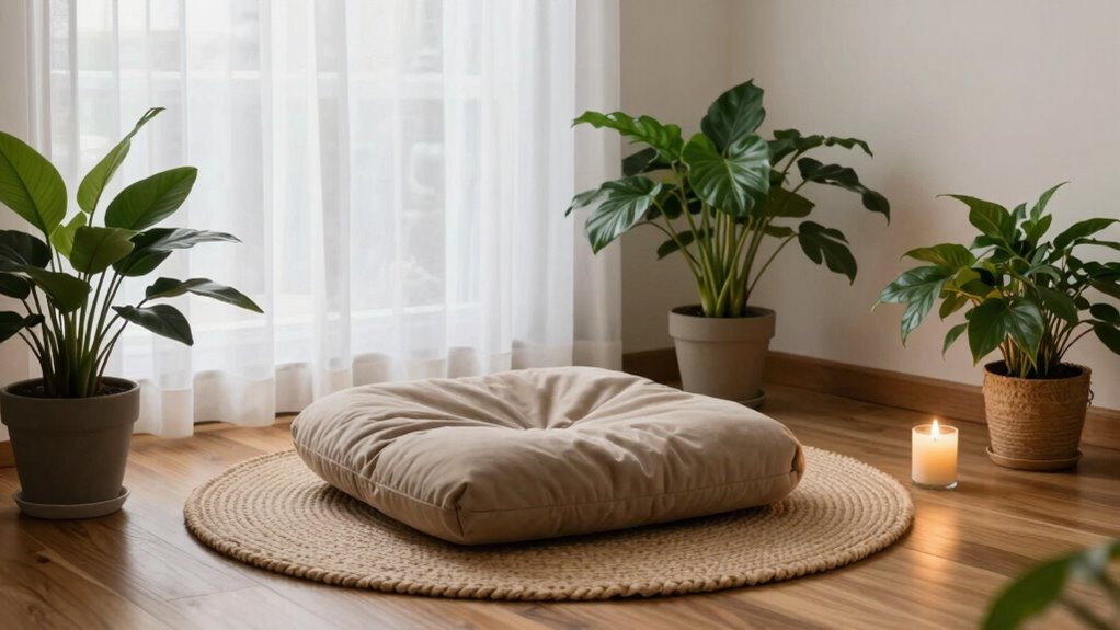 serene scented meditation sanctuary