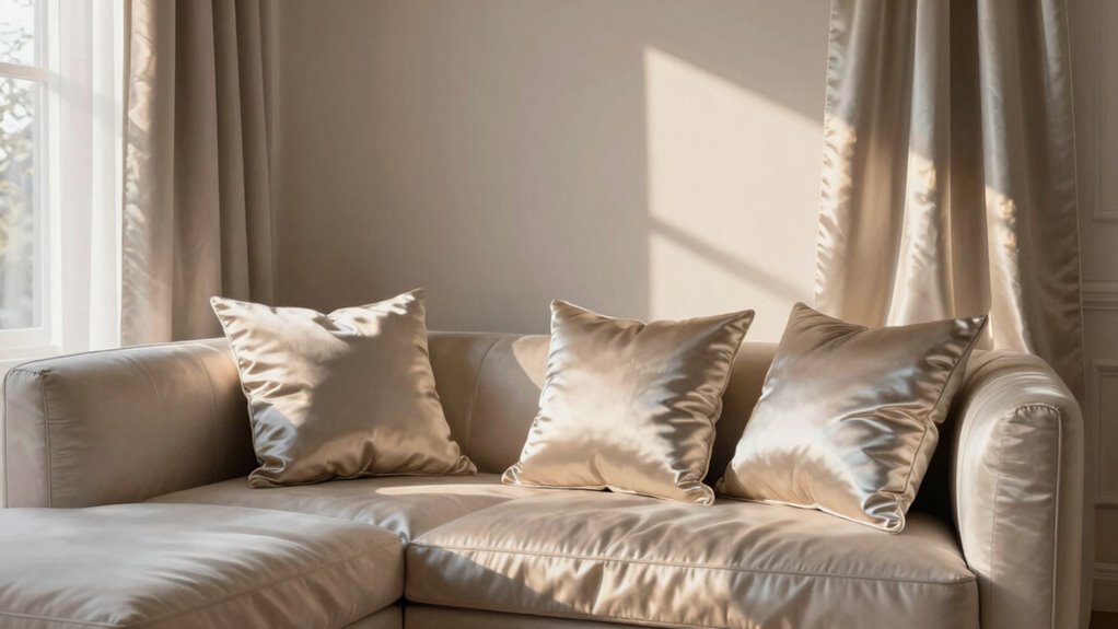 silk enhances elegant ambiance