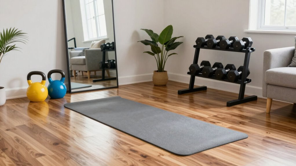 smart storage for home gym