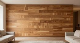 subtle wood panel integration