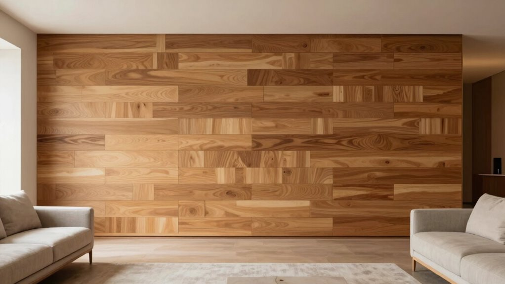 subtle wood panel integration