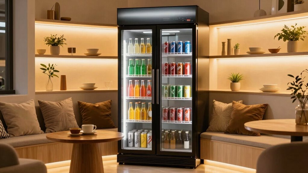 transform fridge into inviting lounge