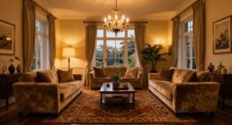 transform spacious rooms elegantly