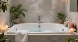 transforming bathroom into spa