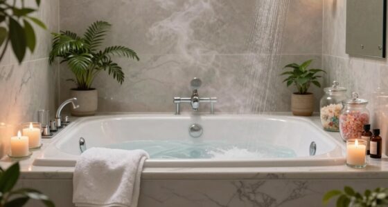transforming bathroom into spa