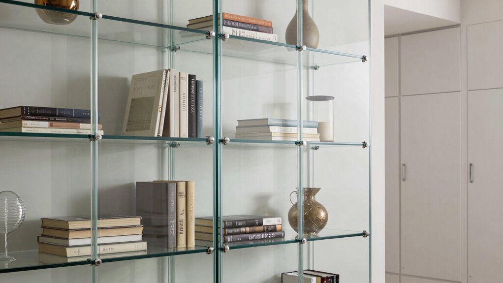 transparent airy storage solution