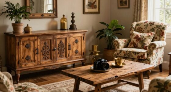 vintage decor promotes sustainability