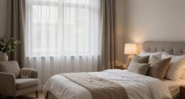 welcoming comfortable guest space