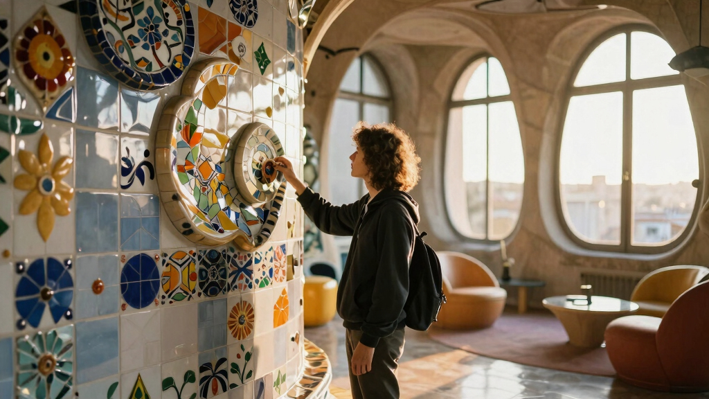 This week we celebrated the work of Antoni Gaudí