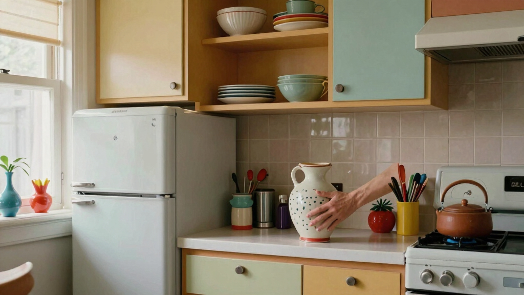 Thrift Finds Starting at $1 Completely Transformed this ’80s Kitchen