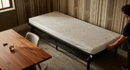 A Murphy Bed Turned A Dining Room Into An Art Deco Multi-Functional Space