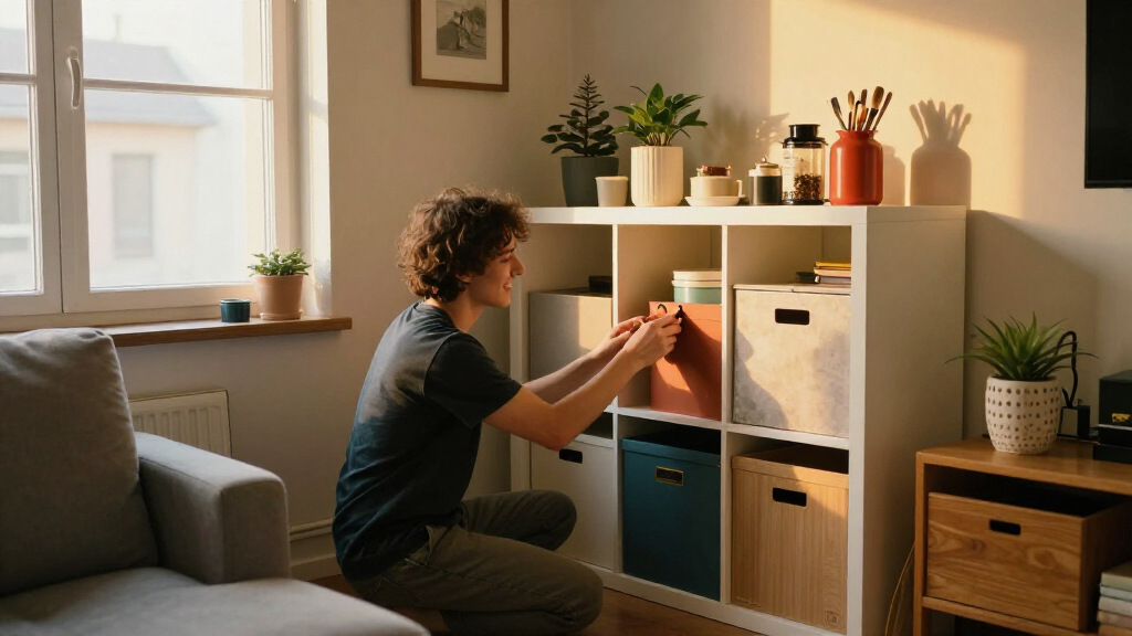 I Created A Pretty IKEA BILLY Hack That Seriously Cuts Clutter