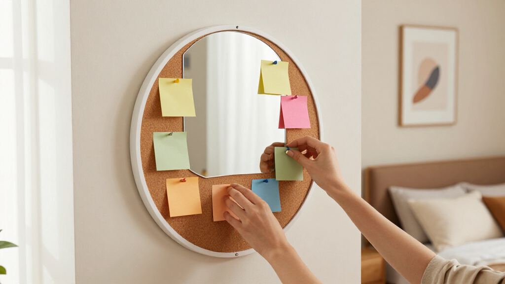 Marshalls Is Selling A Viral $30 Mirror That Doubles As A Pinboard