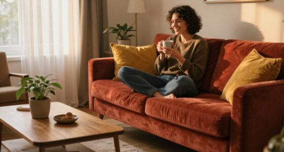 12 Best Mustard Red Living Room Decor in 2026