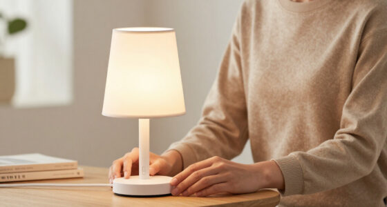 15 Best Cordless Table Lamps With Rechargeable Batteries for Flexible Lighting in 2026