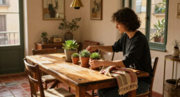 A Blank Barcelona Rental Got The Warm, Collected Look Of A Home Built Over Time