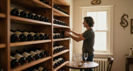A Closet Lacked Purpose — Until It Became A French-Inspired Wine Room