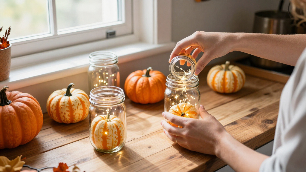 Dollar Tree Just Brought Back Its Viral Pumpkin Mason Jars