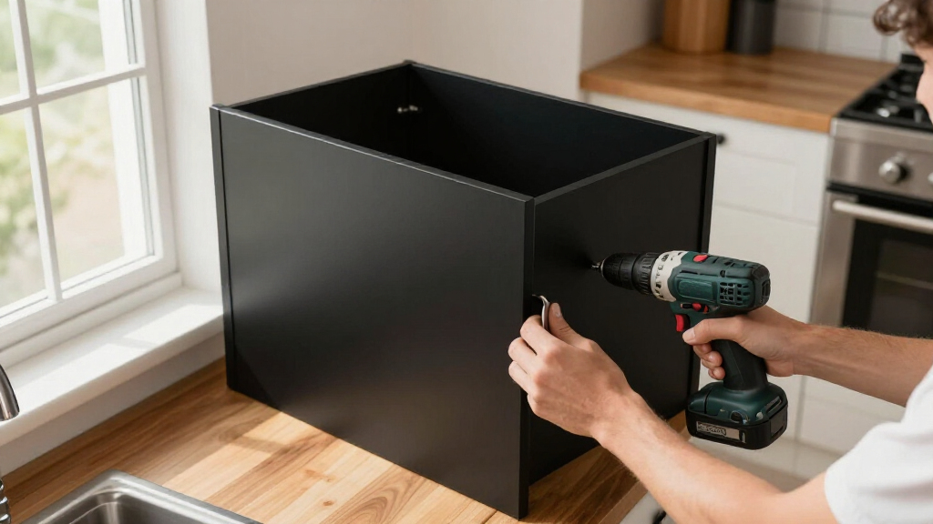 Everyone Said Black Kitchen Cabinets Were Too Bold. I’d Choose Them Again In A Heartbeat