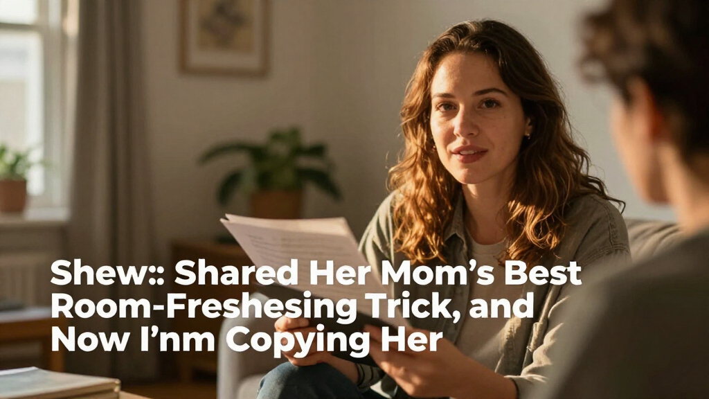 She Shared Her Mom’s Best Room-Freshening Trick, And Now I’m Copying Her