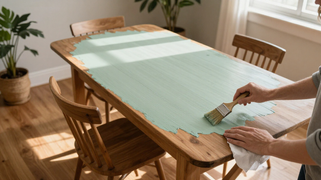 Their Dining Room Furniture Looked Dated Until 1 DIY Changed The Whole Room
