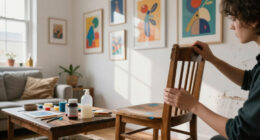 This Artist-Designer Transformed A Plain 1927 Rental With Paint, Art, And DIYs