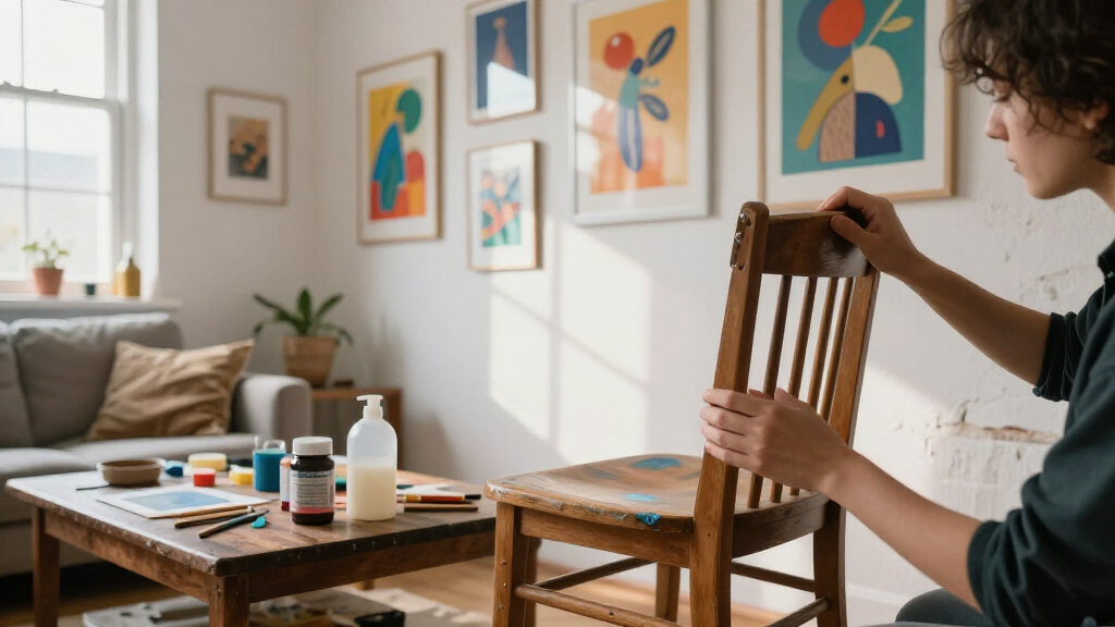 This Artist-Designer Transformed A Plain 1927 Rental With Paint, Art, And DIYs