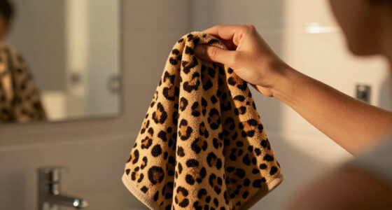 This Leopard Print Towel Set Adds Personality To My Boring Bathroom