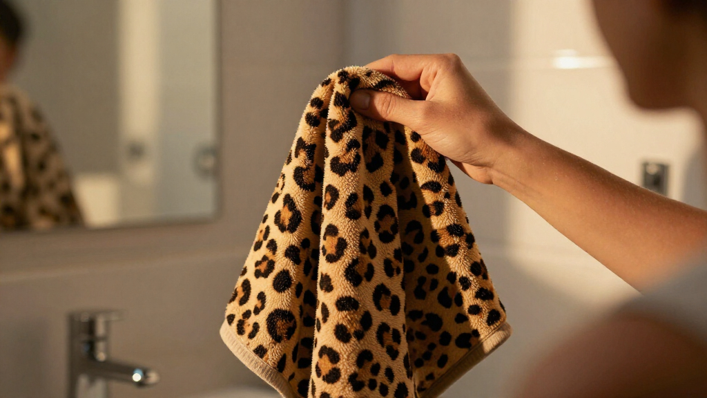 This Leopard Print Towel Set Adds Personality To My Boring Bathroom