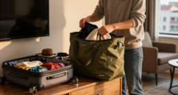 This Quince Expandable Tote Holds Everything My Suitcase Can’t On Flights