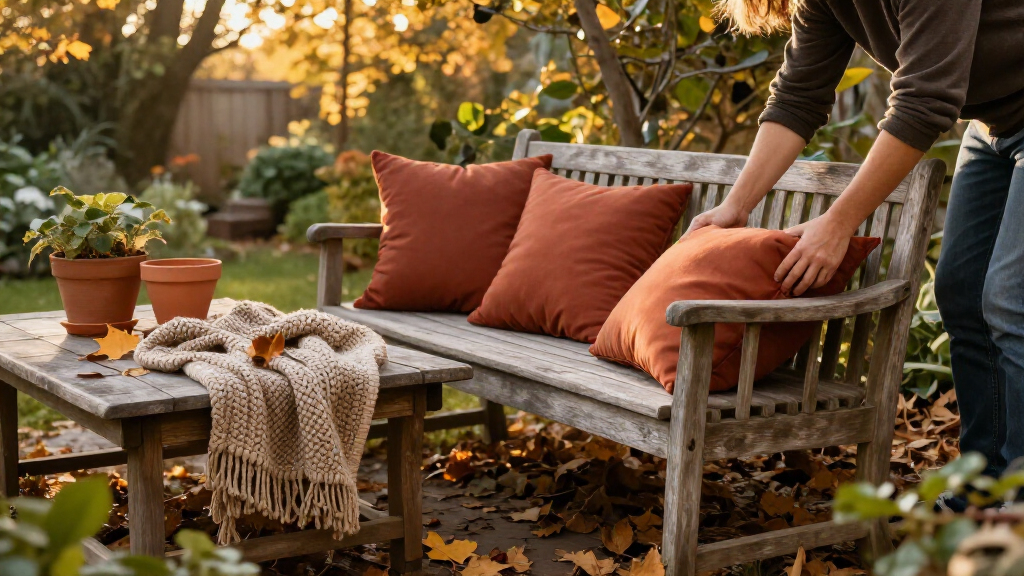 4 Ways I’m Transitioning My Garden Into A Cosy Outdoor Living Space For Autumn
