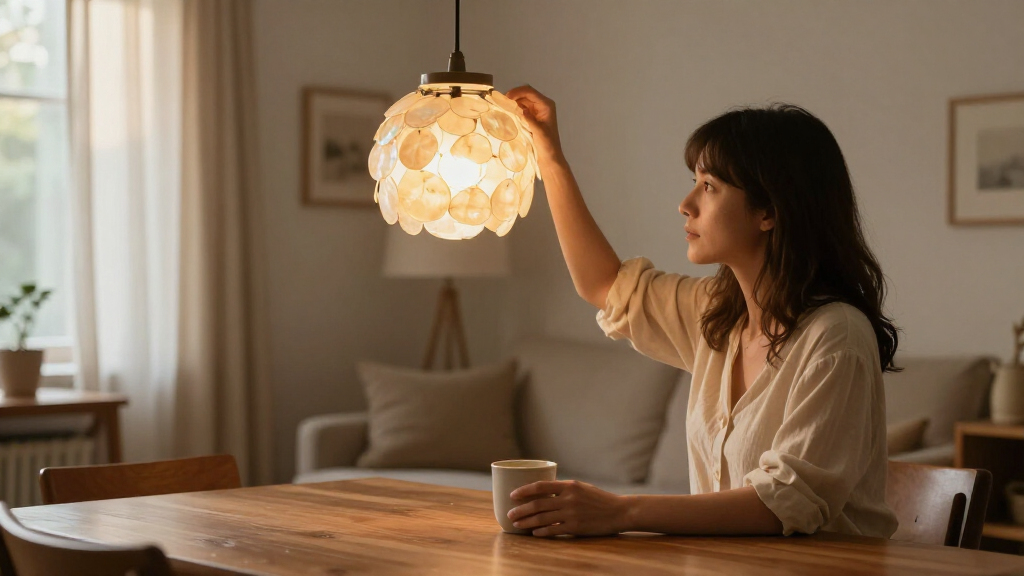 Capiz Shell Is The Lighting Trend That Will Make Your Home Feel Softly Romantic