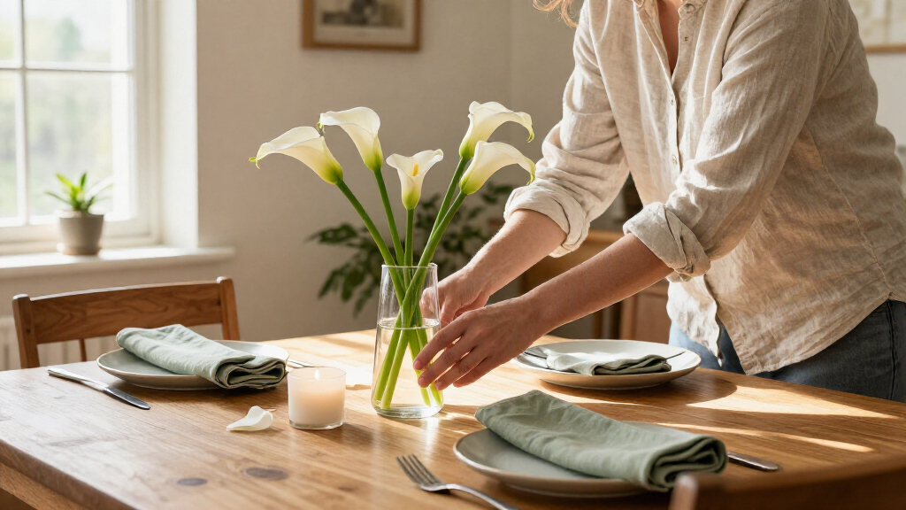 Everyone Is Using Calla Lilies To Style Their Tables This Season — But Floristry Aside, Here's How The Coolest Stylists 'Fake' The Look Through Design