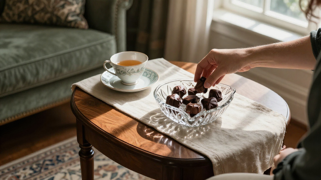 Godinger Crystal Candy Dish: A Kiss-Shaped Accent For $8