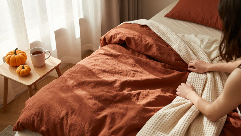 I'm Calling It, M&S Has *The* Best Autumn Bedding On The High Street This Year – Cosy, Stylish, And Practical, It's Hands Down My Favourite Range
